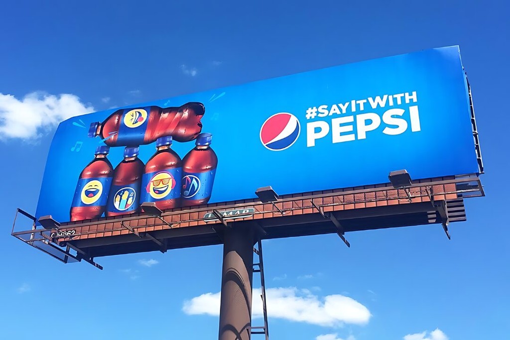 pepsi ad billboard