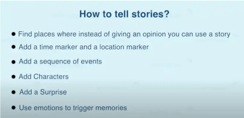 Telling Powerful Stories to Crack Interviews