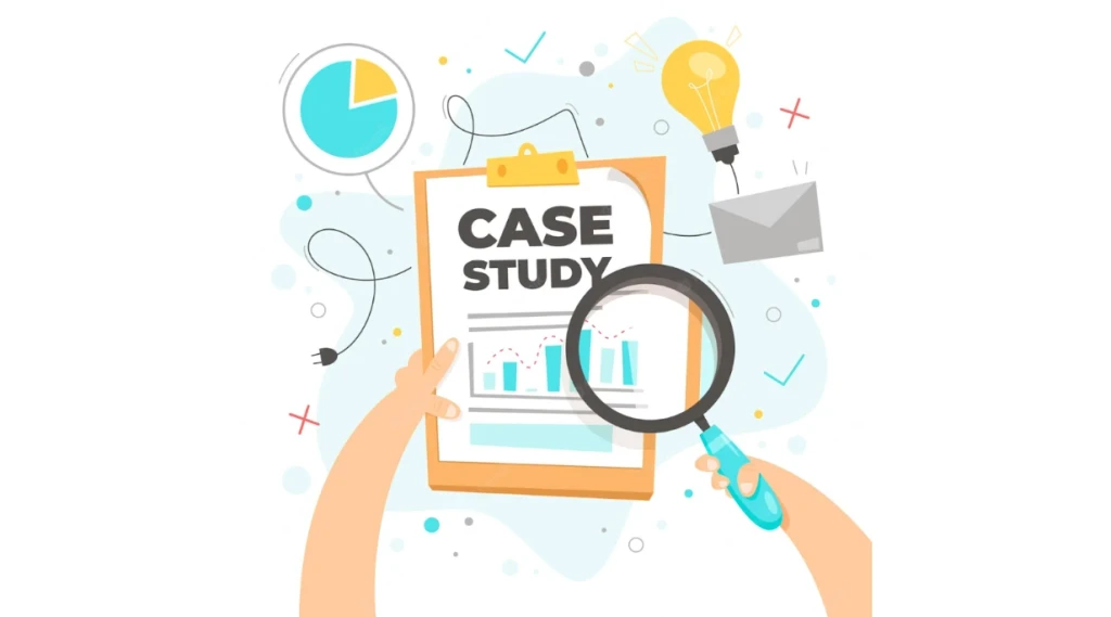 case study infographic